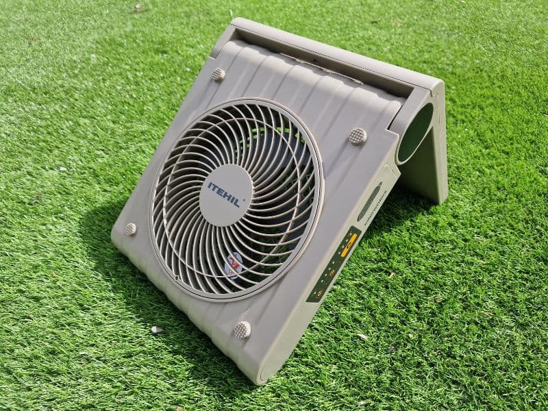 Itehil portable solar fan
