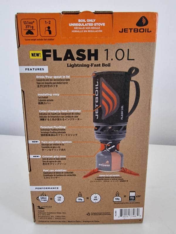 jetboil flash 1.0L
