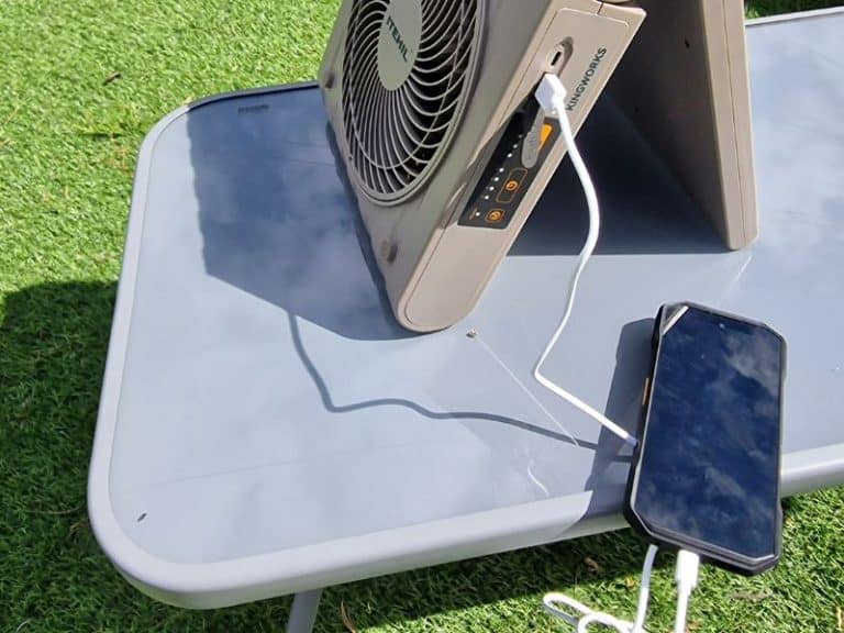 Itehil portable solar fan