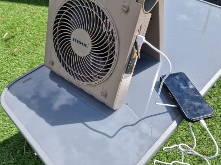Itehil portable solar fan