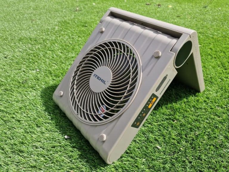 Itehil portable solar fan