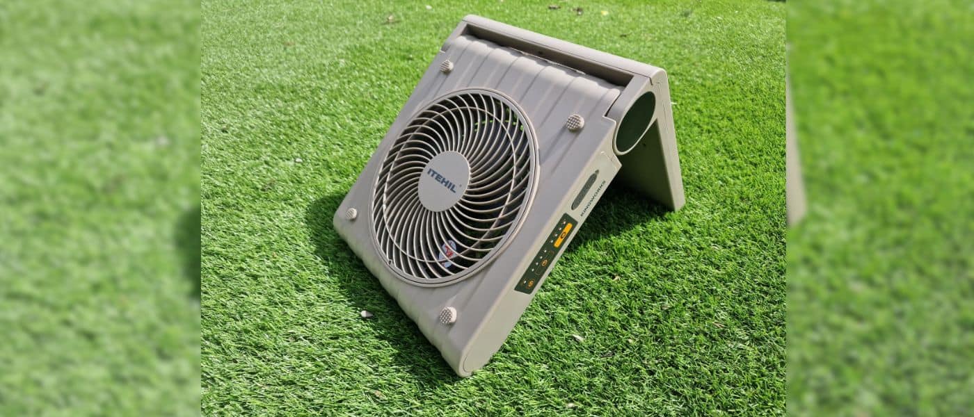 Itehil portable solar fan