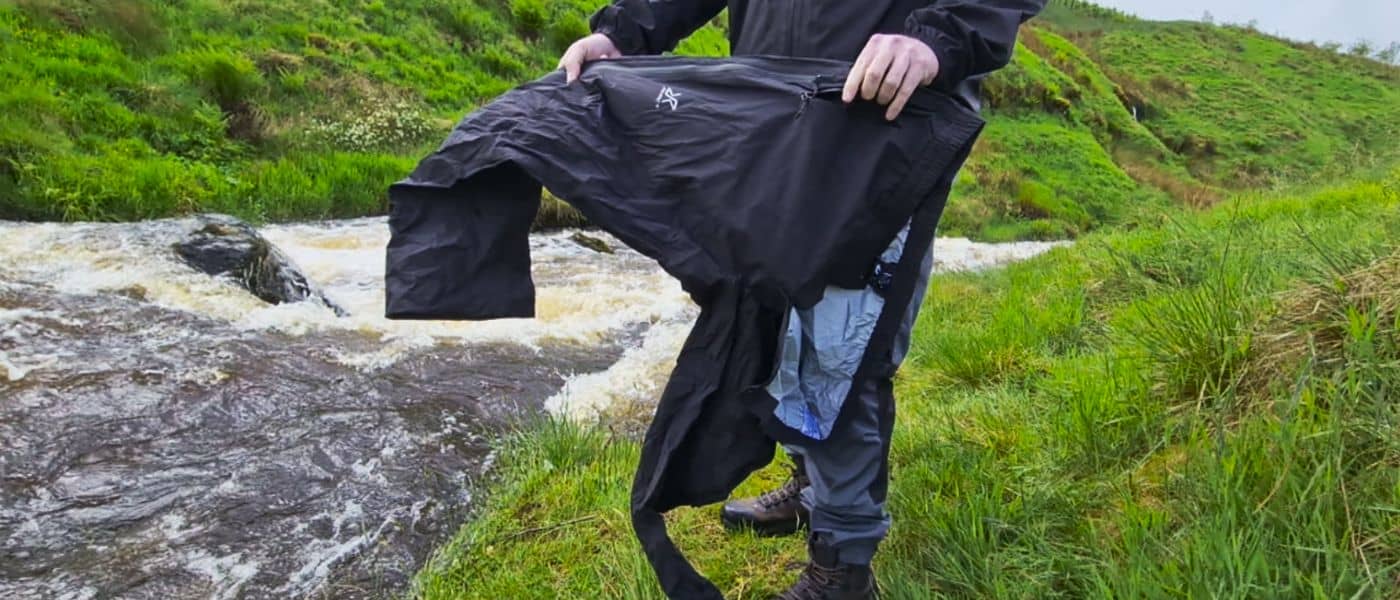 revolutionrace arcade waterproof trousers