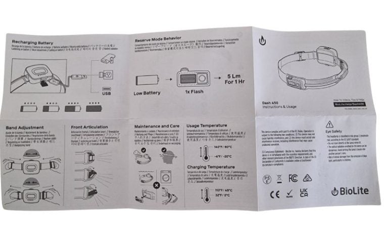 BioLite Dash 450