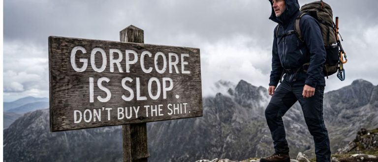 gorpcore is slop