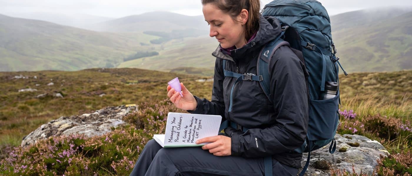 manage your period outdoors